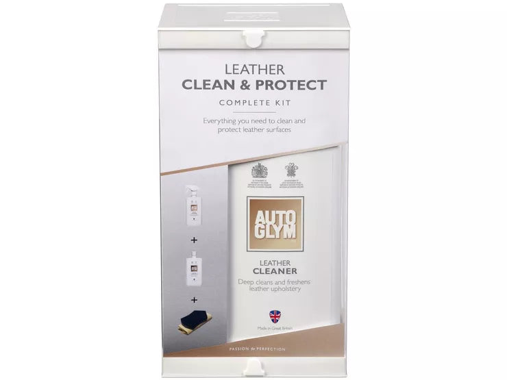 Autoglym Leather Clean/Protect Complete Kit